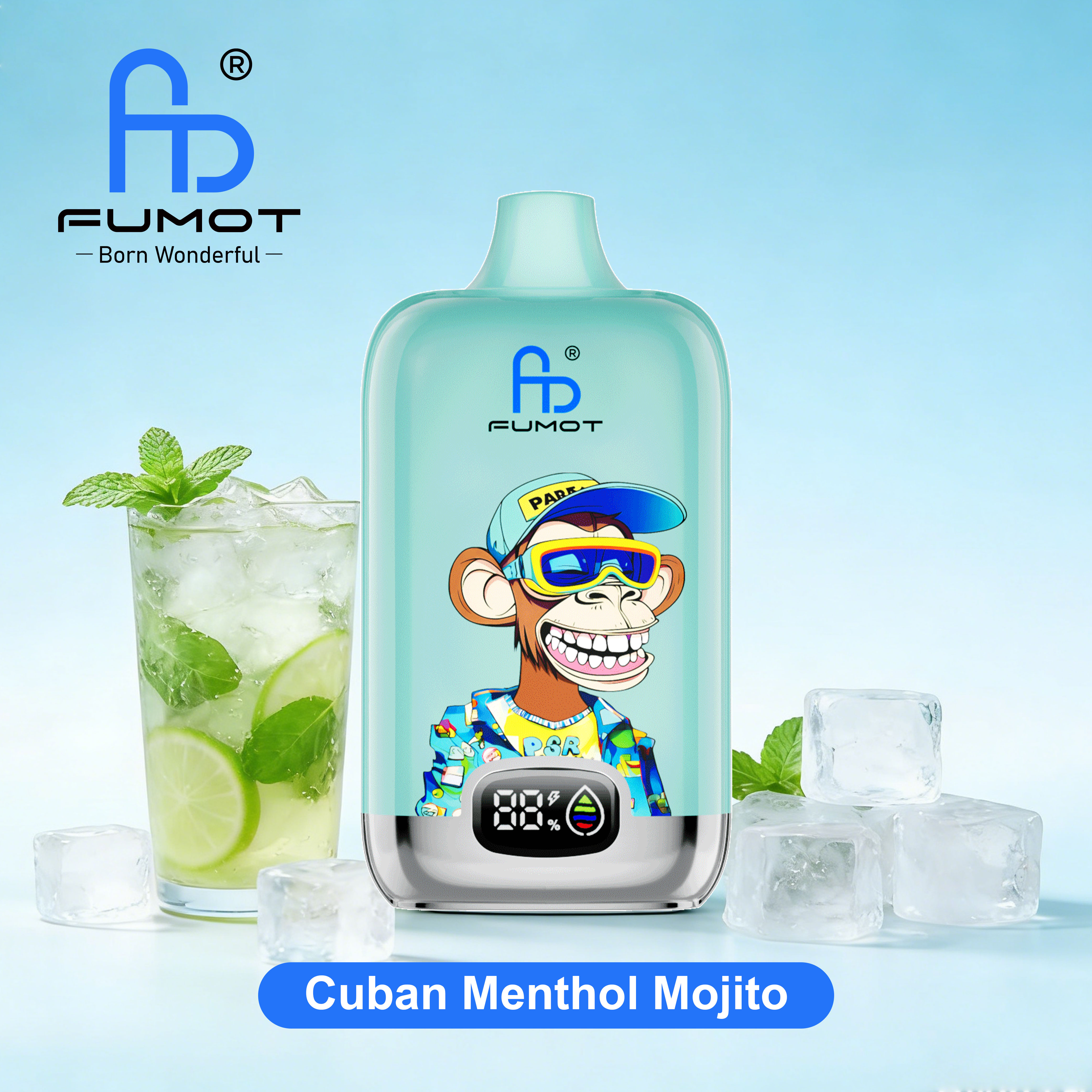 Fumot digital-box-12k-puffs-2% - Ibvape