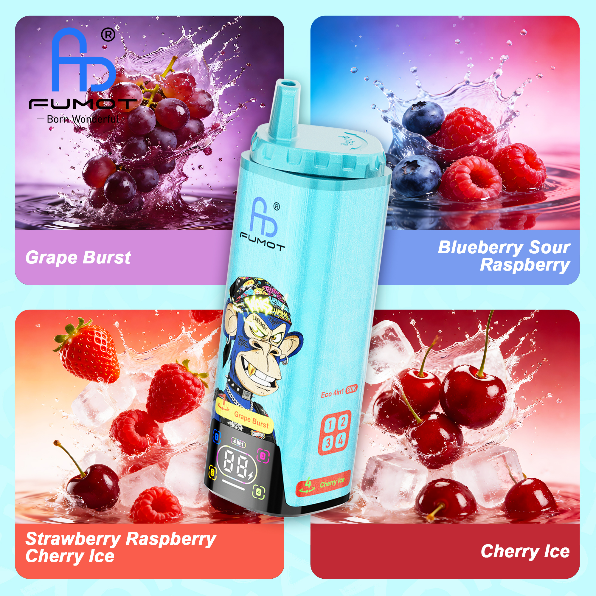 Fumot Eco 4in1 80k-puffs-2% - Ibvape