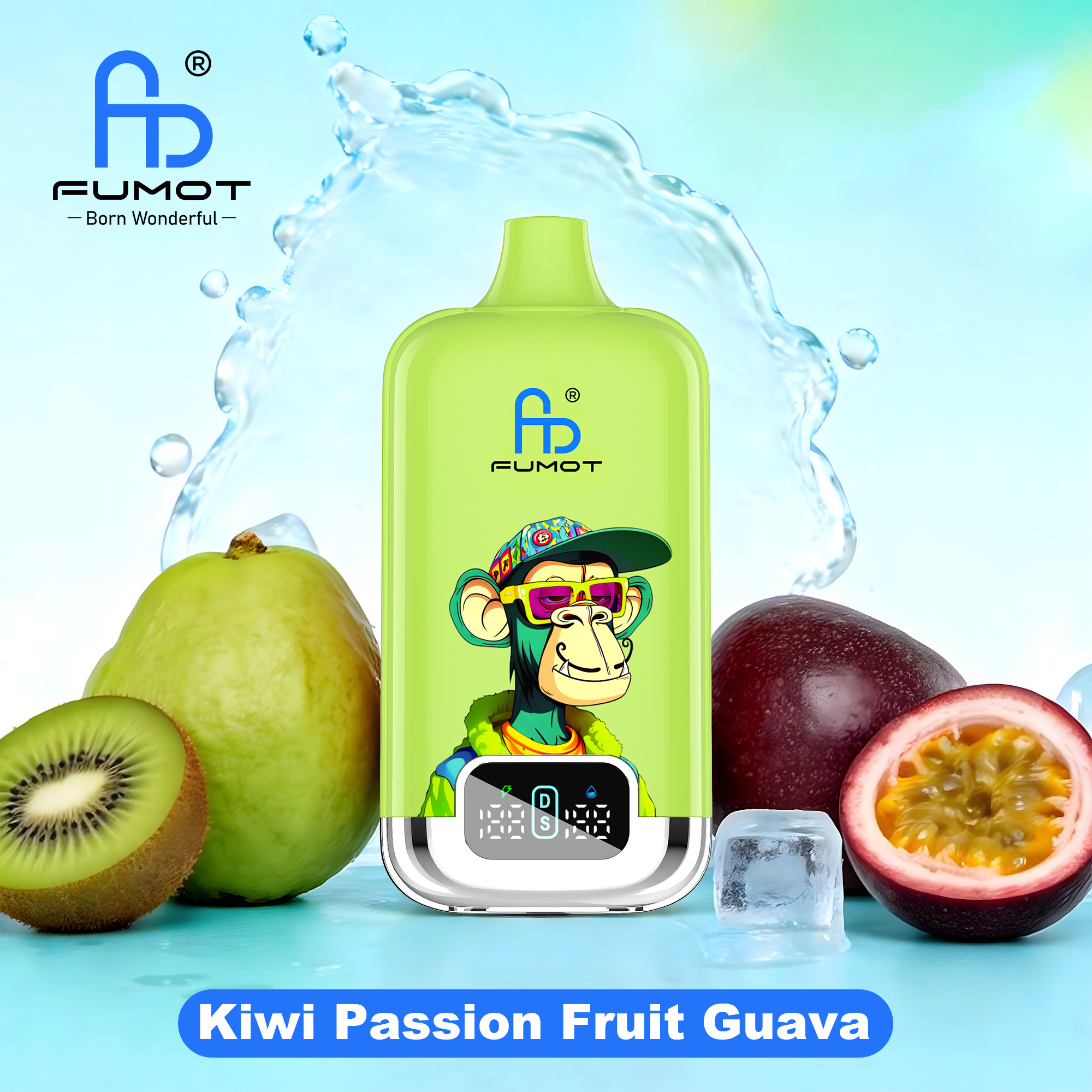 Fumot Digital Box 22k-puffs-2% - Ibvape