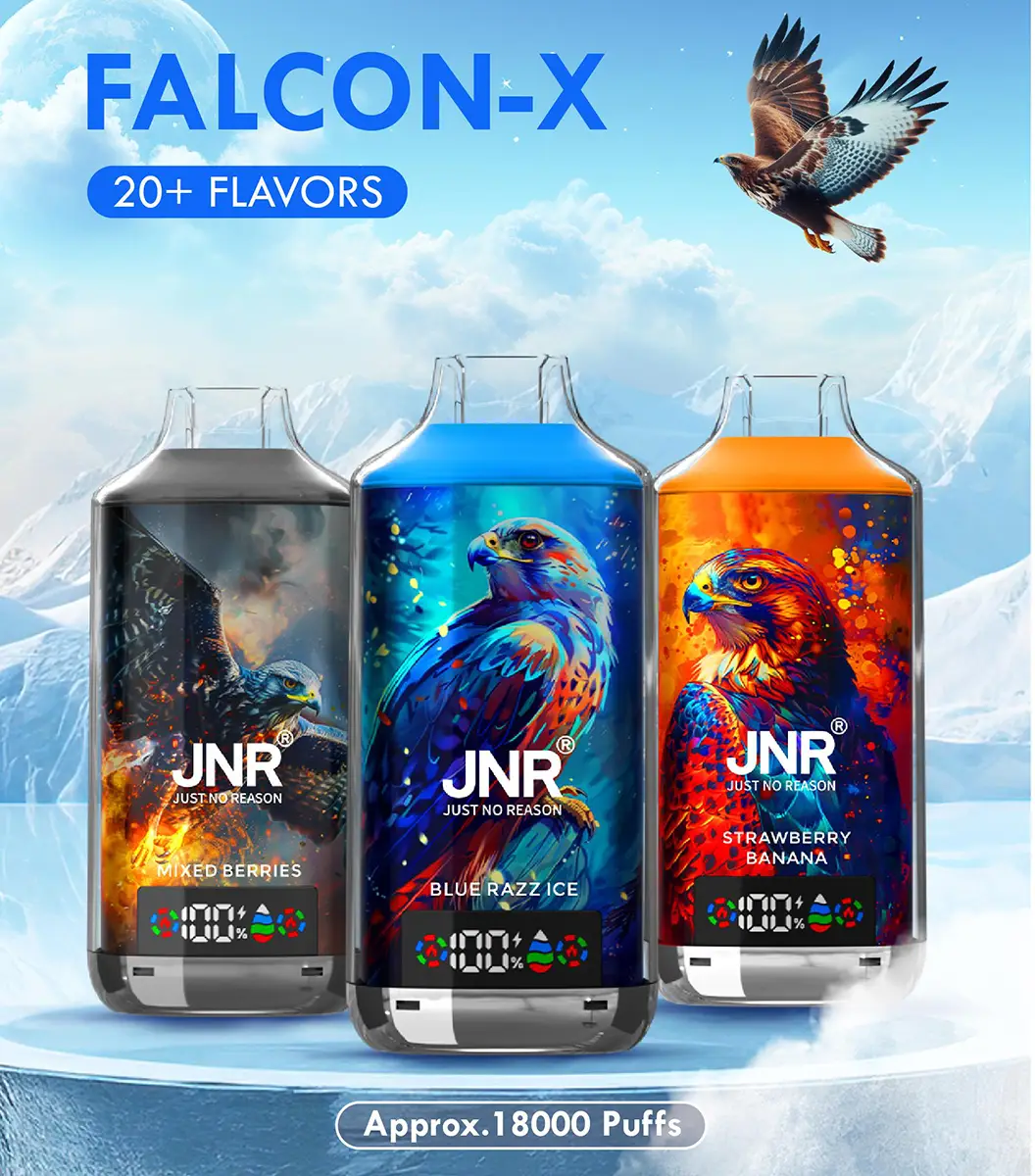 JNR Falcon X 18k puffs-2% - Ibvape