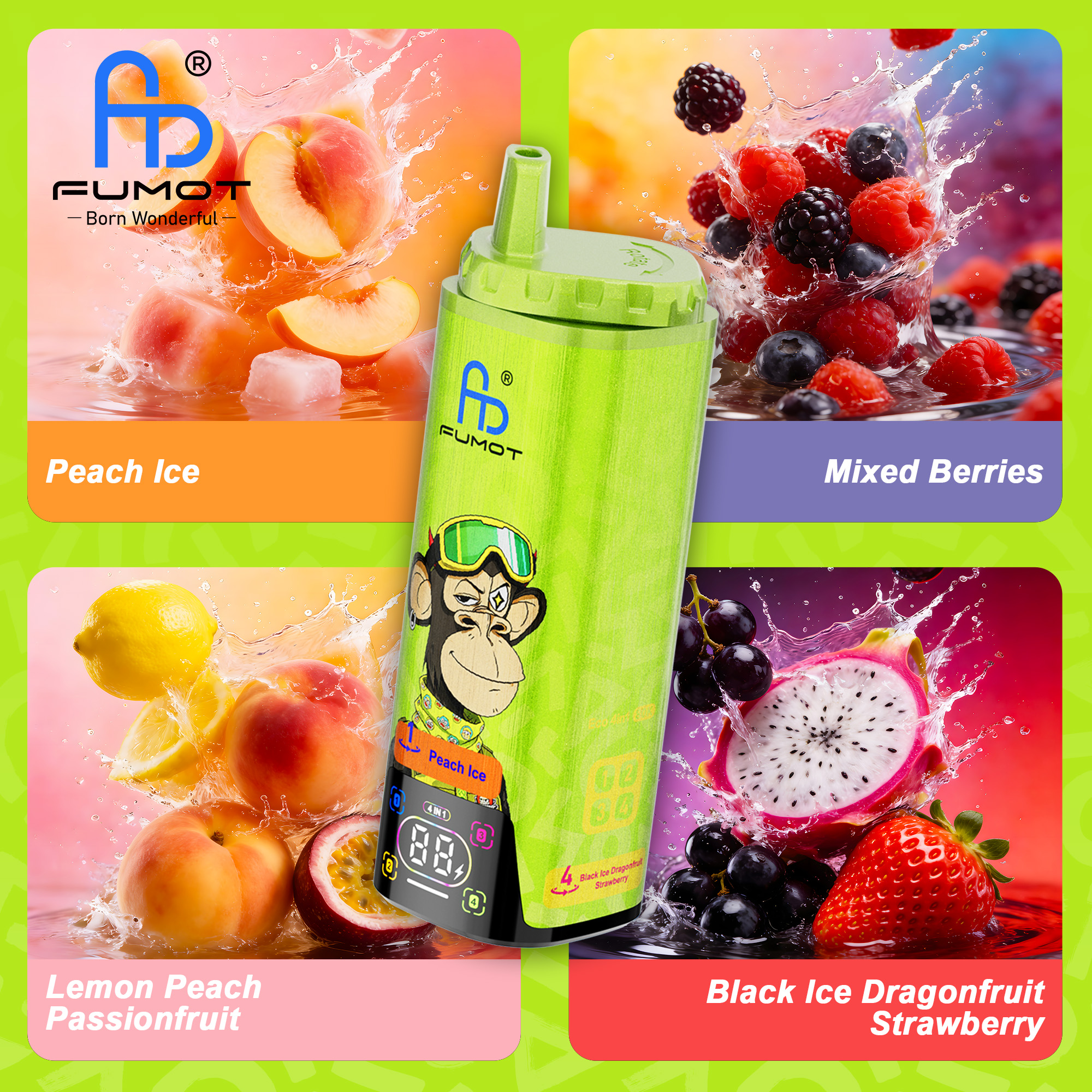 Fumot Eco 4in1 80k-puffs-2% - Ibvape