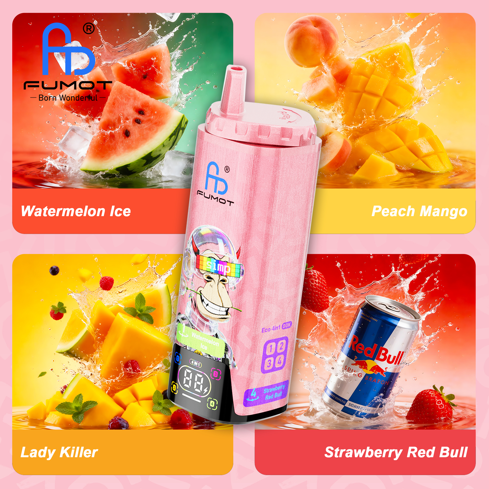 Fumot Eco 4in1 80k-puffs-2% - Ibvape