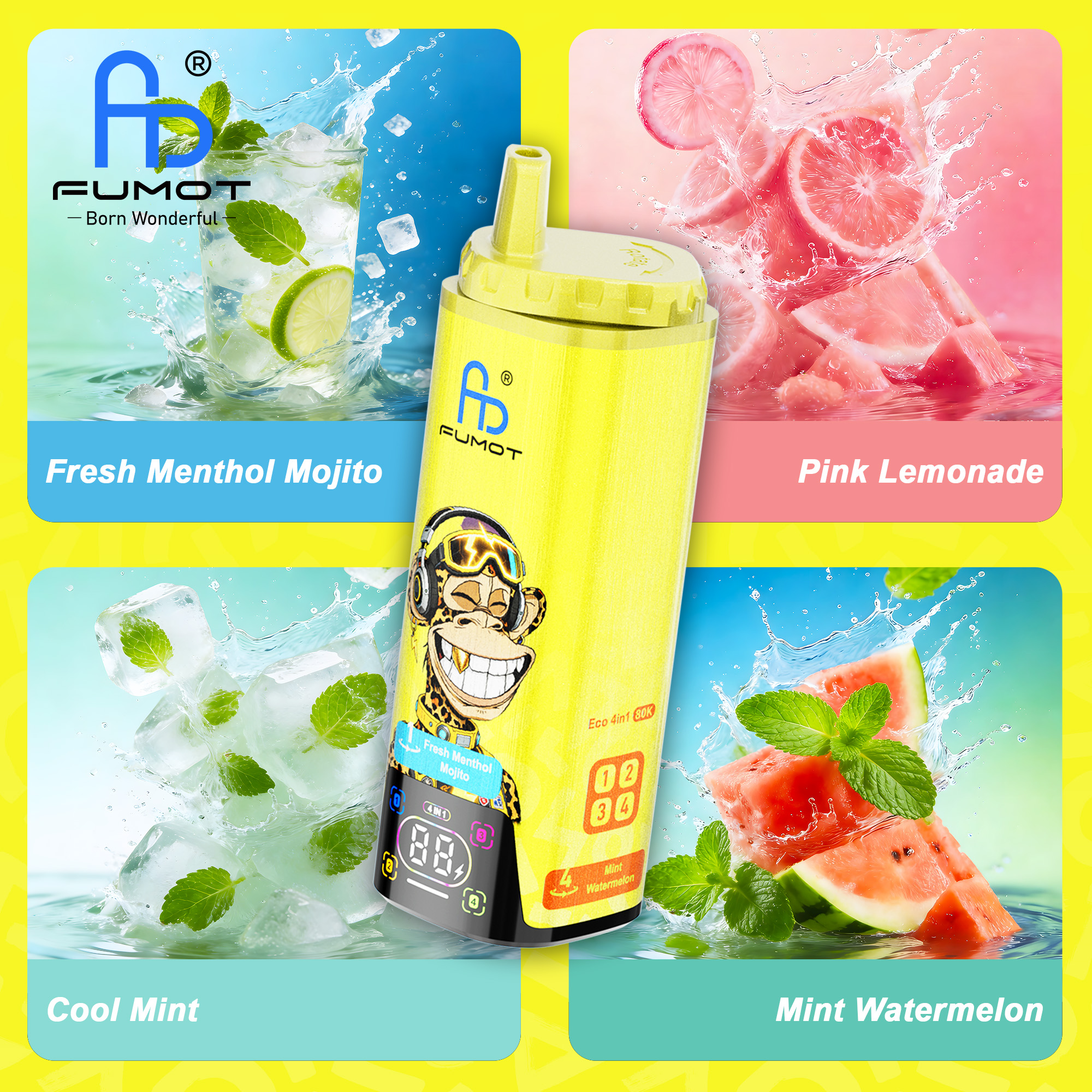 Fumot Eco 4in1 80k-puffs-2% - Ibvape