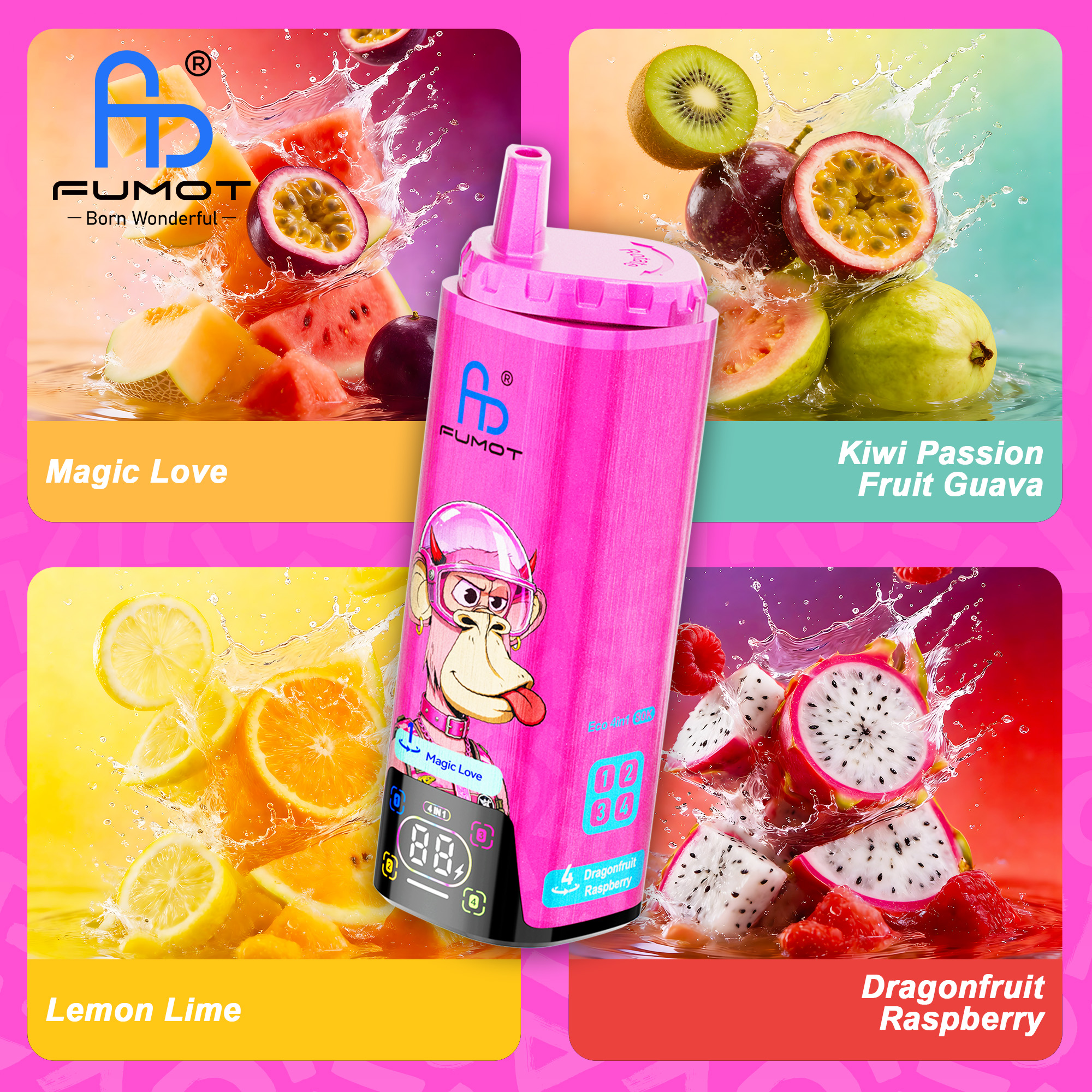Fumot Eco 4in1 80k-puffs-2% - Ibvape